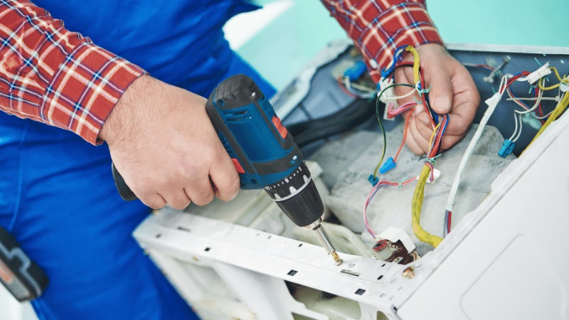 Bayrampaşa Mdv Mdv çamaşır makinesi kart tamiri – Su almama arızası orijinal parça ile giderildi. - Teknik servis örneği
